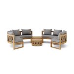 Anderson Teak SET-811 Circular Modular Deep Seating Set - Luxurious Dwelling - Your Luxury Home Product Experts