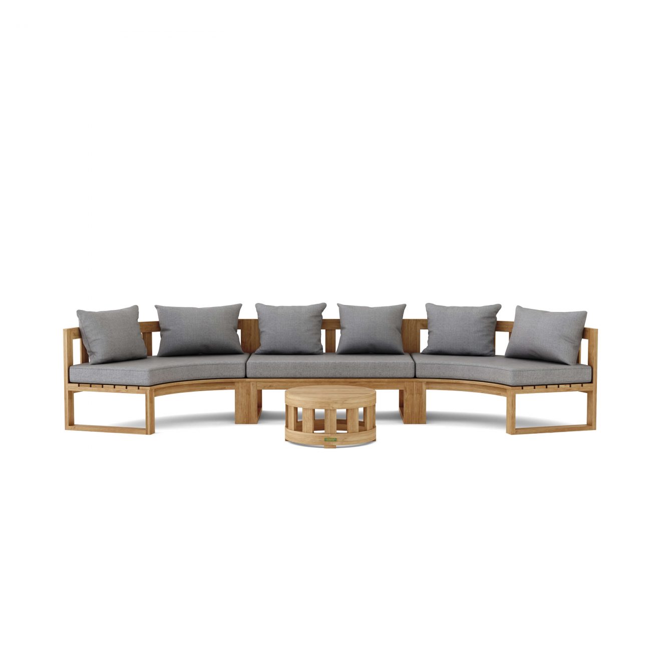 Anderson Teak SET-814 Circular Modular Deep Seating Set - Luxurious Dwelling - Your Luxury Home Product Experts