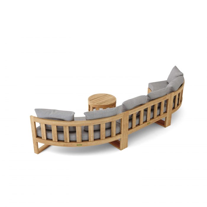 Anderson Teak SET-814 Circular Modular Deep Seating Set - Image 4