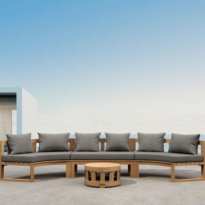 Anderson Teak Circular Modular Deep Seating - Luxurious Dwelling - Your Luxury Home Product Experts