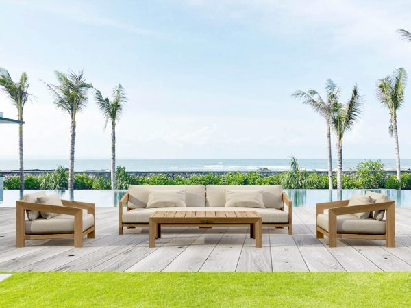 Anderson Teak SET-851 4-pc Smyrna Deep Seating Set - Image 1