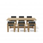 Anderson Teak SET-856 7-pc Smyrna Dining Table Set - Image 3