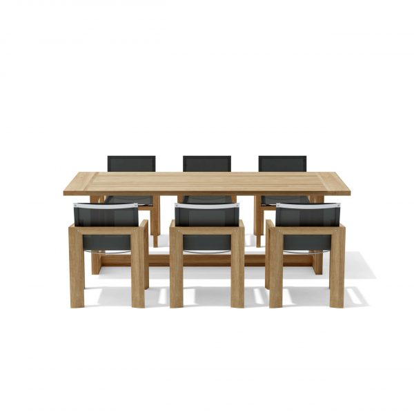 Anderson Teak SET-856 7-pc Smyrna Dining Table Set - Image 3