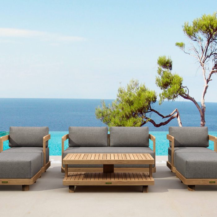 Anderson Teak SET-901 6-pc Granada Deep Seating - Luxurious Dwelling - Your Luxury Home Product Experts