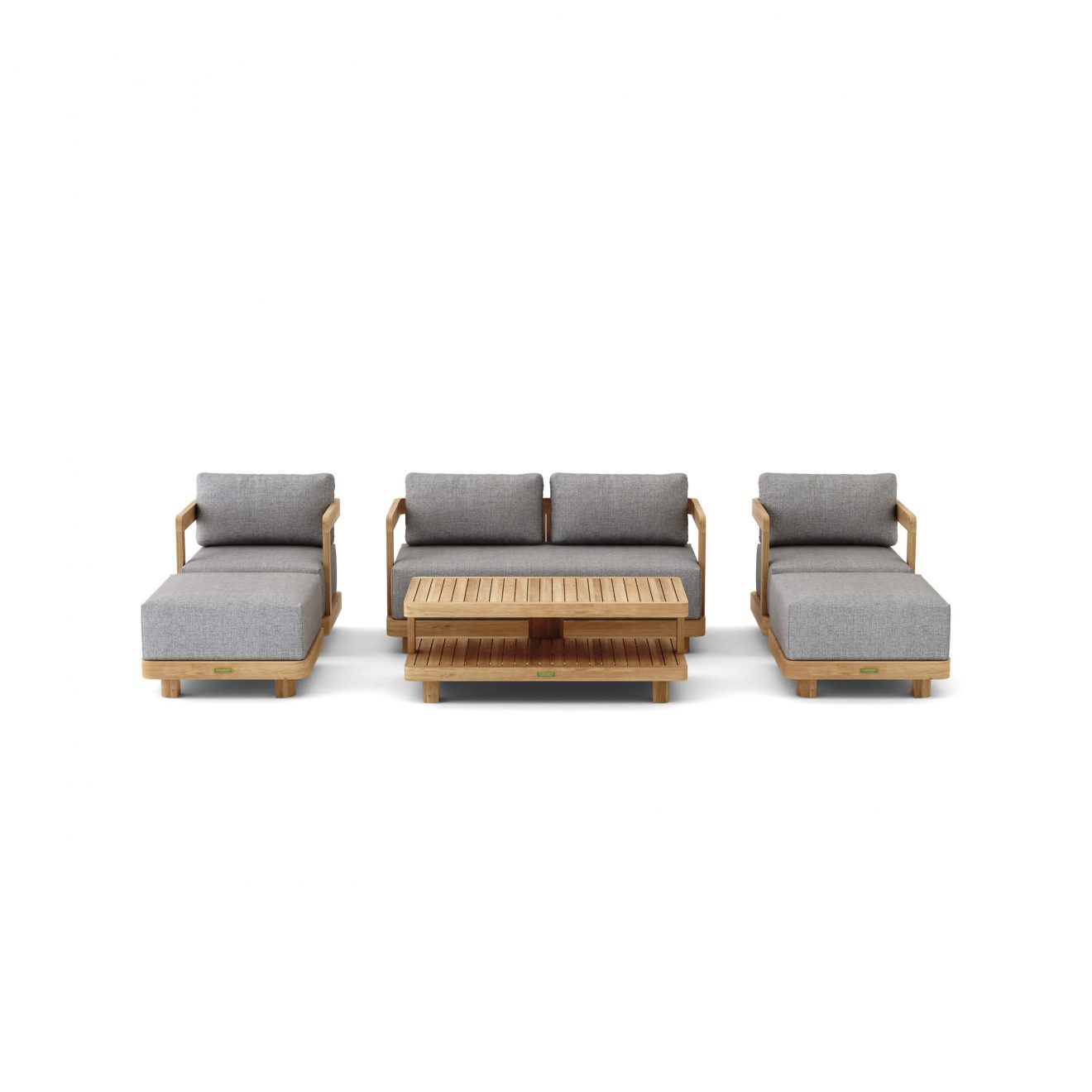 Anderson Teak SET-902 6-pc Granada Deep Seating - Luxurious Dwelling - Your Luxury Home Product Experts