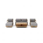 Anderson Teak SET-902 6-pc Granada Deep Seating - Luxurious Dwelling - Your Luxury Home Product Experts