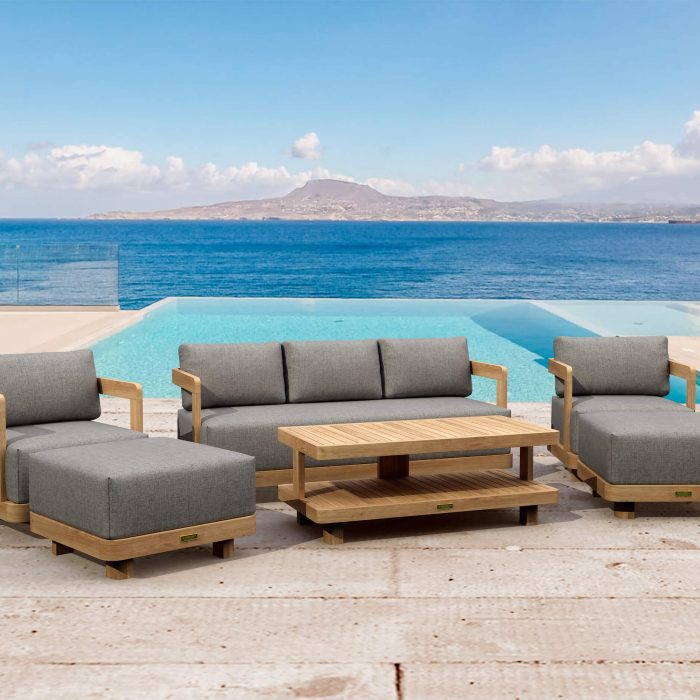 Anderson Teak SET-902 6-pc Granada Deep Seating - Luxurious Dwelling - Your Luxury Home Product Experts