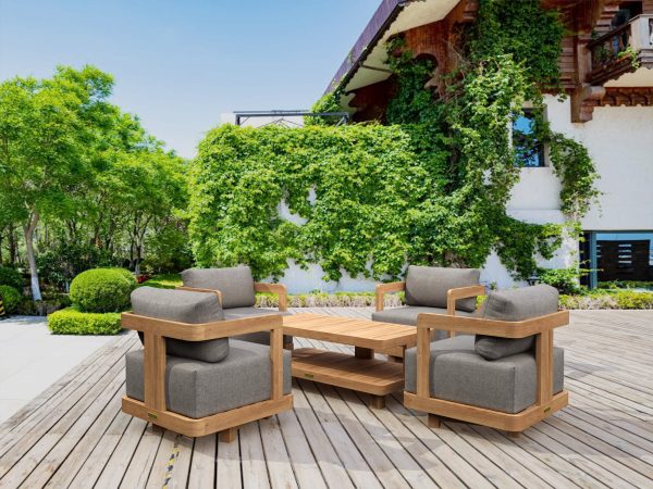 Anderson Teak SET-904 5-pc Granada Deep Seating - Image 1