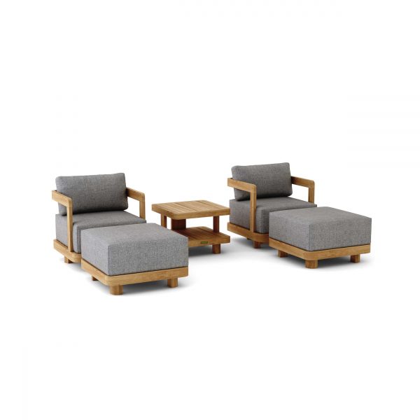 Anderson Teak SET-905 5-pc Granada Deep Seating - Image 2