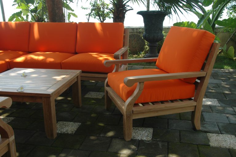 Anderson Teak Riviera Luxe 8-Pieces Modular Set - Image 7
