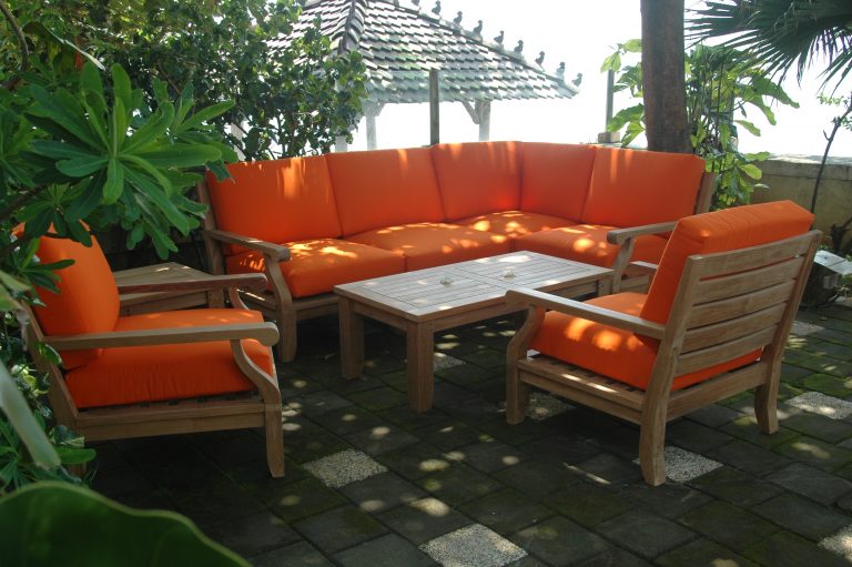 Anderson Teak Riviera Luxe 8-Pieces Modular Set - Image 4