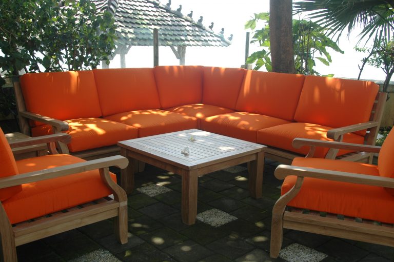 Anderson Teak Riviera Luxe 8-Pieces Modular Set - Image 5