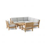 Anderson Teak Riviera Luxe 8-Pieces Modular Set - Luxurious Dwelling - Your Luxury Home Product Experts