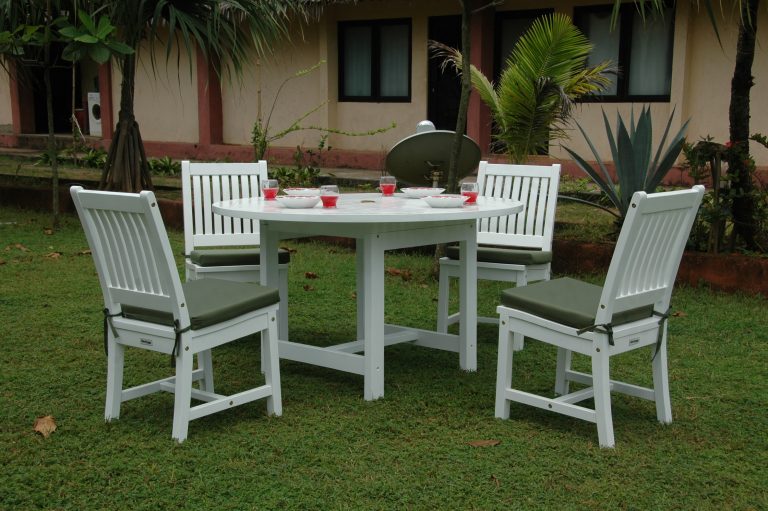 Anderson Teak Regency 5-Pieces Dining Set - Image 4