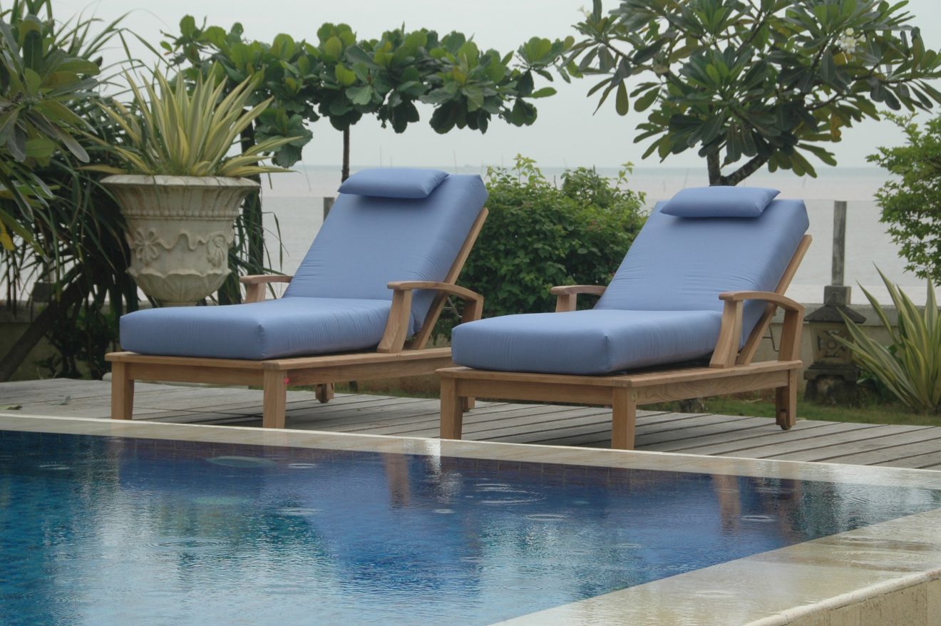 Anderson Teak Brianna Sun Lounger 4-Pieces Set - Luxurious Dwelling - Your Luxury Home Product Experts