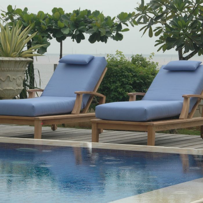 Anderson Teak Capri Sun Lounger 4-Pieces Set - Luxurious Dwelling - Your Luxury Home Product Experts