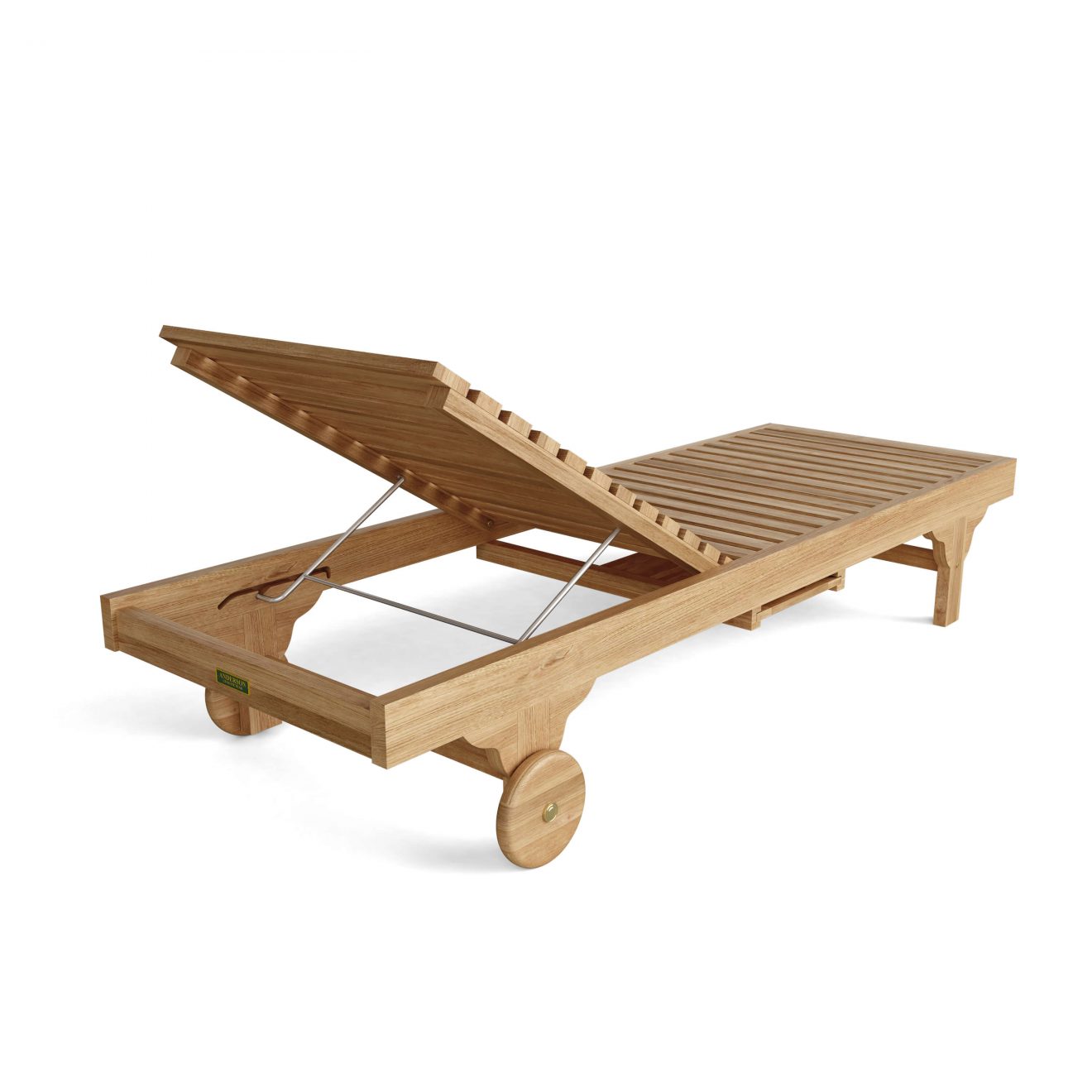 Anderson Teak Capri Sun Lounger Adjusted Back & Side Tray - Luxurious Dwelling - Your Luxury Home Product Experts