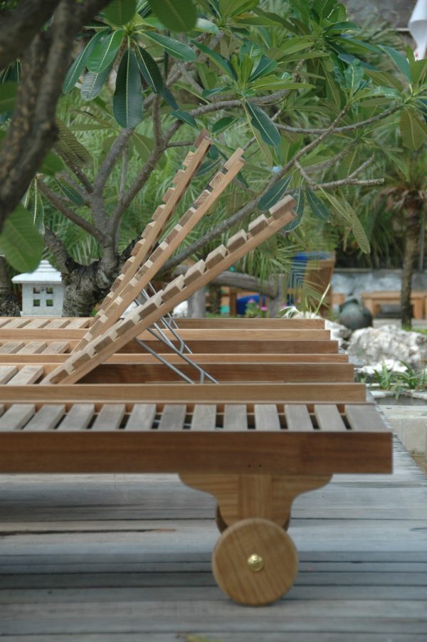 Anderson Teak Capri Sun Lounger 4-Pieces Set - Image 4