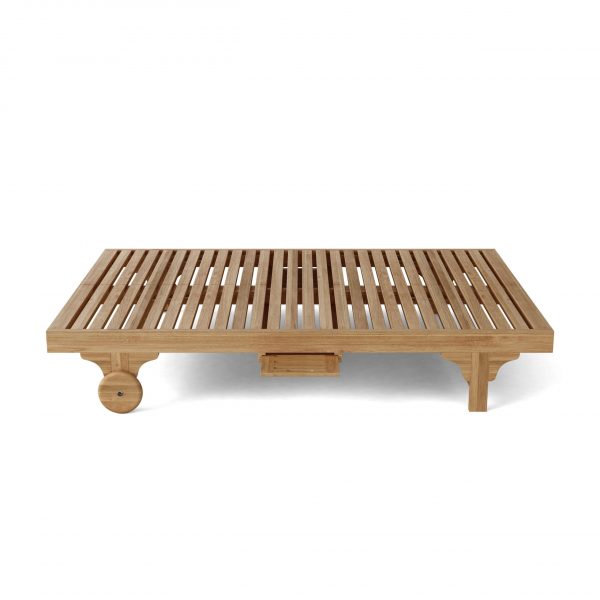 Anderson Teak Bel-Air Double Sun Lounger Double Back - Image 6