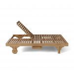 Anderson Teak Bel-Air Double Sun Lounger Double Back - Image 5