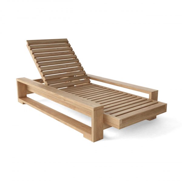 Anderson Teak South Bay Sun Lounger - Luxurious Dwelling - Your Luxury Home Product Experts