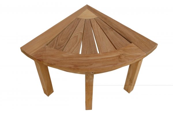 Anderson Teak Shower Stool Corner - Image 2