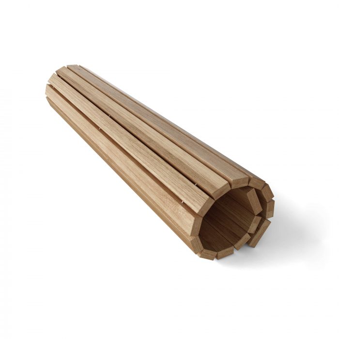 Anderson Teak Rectangular Shower Mat Roll It & Go! - Image 2