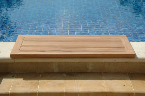 Anderson Teak Rectangular Shower Mat - Image 1