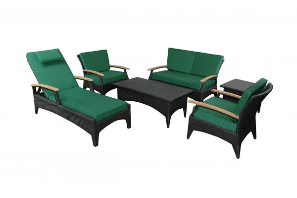 Anderson Teak Bellagio 6-Pieces Deep Seating Set - Image 6