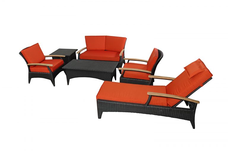 Anderson Teak Bellagio 6-Pieces Deep Seating Set - Image 5