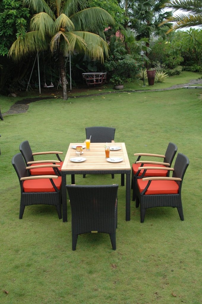 Anderson Teak Bellagio 7-Pieces Dining Set - Image 4