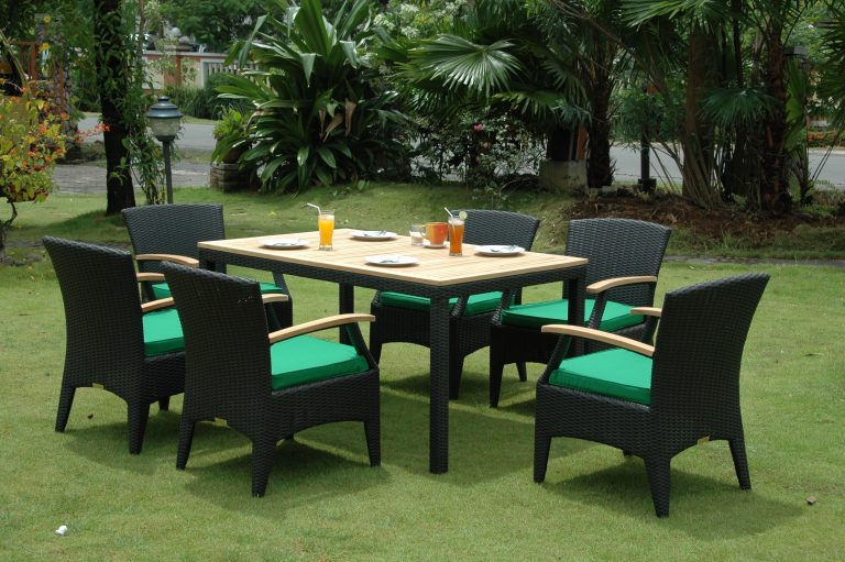 Anderson Teak Bellagio 7-Pieces Dining Set - Image 3