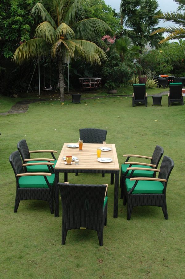 Anderson Teak Bellagio 7-Pieces Dining Set - Image 2