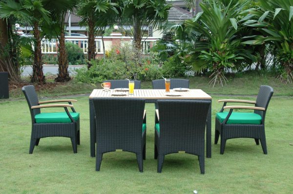 Anderson Teak Bellagio 7-Pieces Dining Set - Image 1