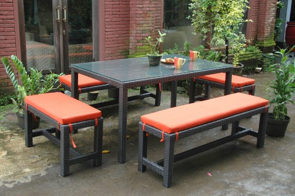 Anderson Teak Sorento 5-Pieces Dining Set - Image 1