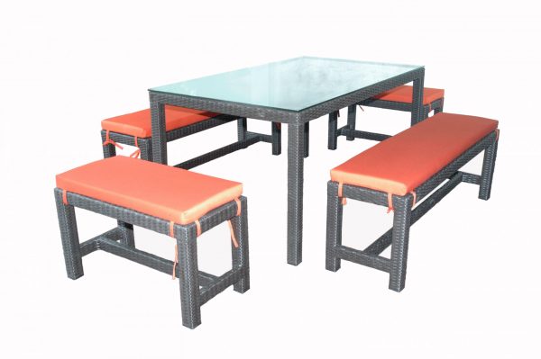 Anderson Teak Sorento 5-Pieces Dining Set - Image 2