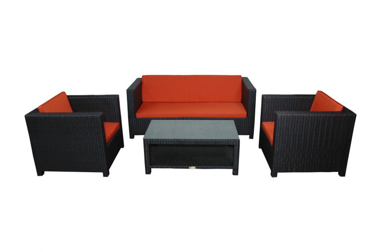 Anderson Teak Coto de Casa 4-Pieces Deep Seating Set - Image 4