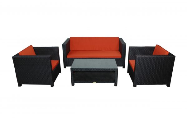 Anderson Teak Coto de Casa 4-Pieces Deep Seating Set - Image 4