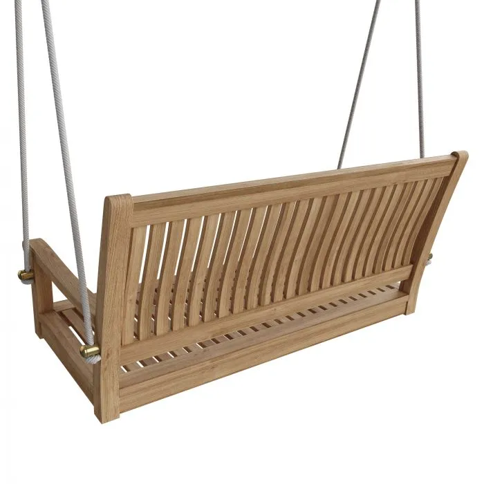 Anderson Teak Del-Amo 48" Straight Swing Bench - Image 2