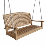 Anderson Teak Del-Amo 48" Round Swing Bench - Luxurious Dwelling - Your Luxury Home Product Experts