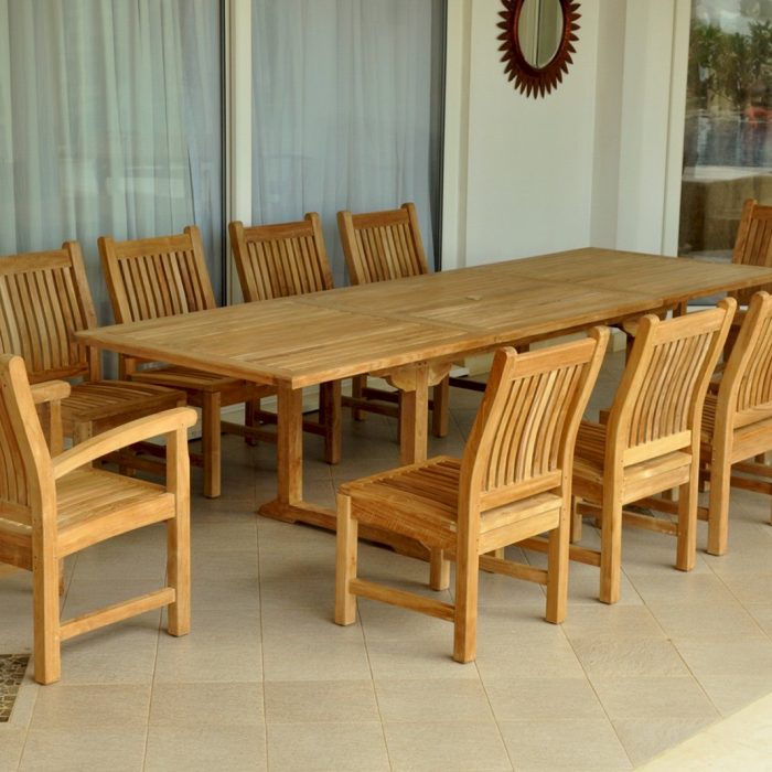 Anderson Teak Bahama Avalon 5-Pieces Round Bar Set - Luxurious Dwelling - Your Luxury Home Product Experts