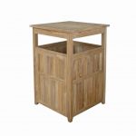 Anderson Teak Cobana Large Trash Bin - Luxurious Dwelling - Your Luxury Home Product Experts