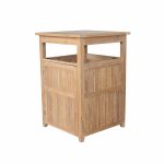 Anderson Teak Cobana Large Trash Bin - Luxurious Dwelling - Your Luxury Home Product Experts