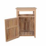 Anderson Teak Cobana Large Trash Bin - Luxurious Dwelling - Your Luxury Home Product Experts