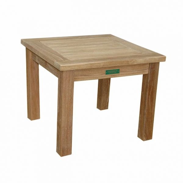 Anderson Teak Bahama 20" Square Mini Table - Image 3