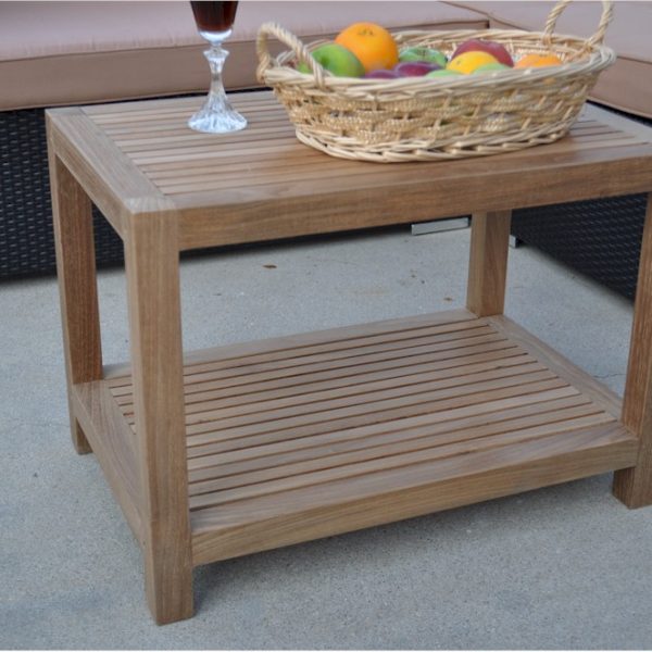 Anderson Teak Bahama 20" Square Mini Table - Luxurious Dwelling - Your Luxury Home Product Experts