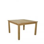 Anderson Teak 47" Windsor Square Small Slat Dining Table - Luxurious Dwelling - Your Luxury Home Product Experts