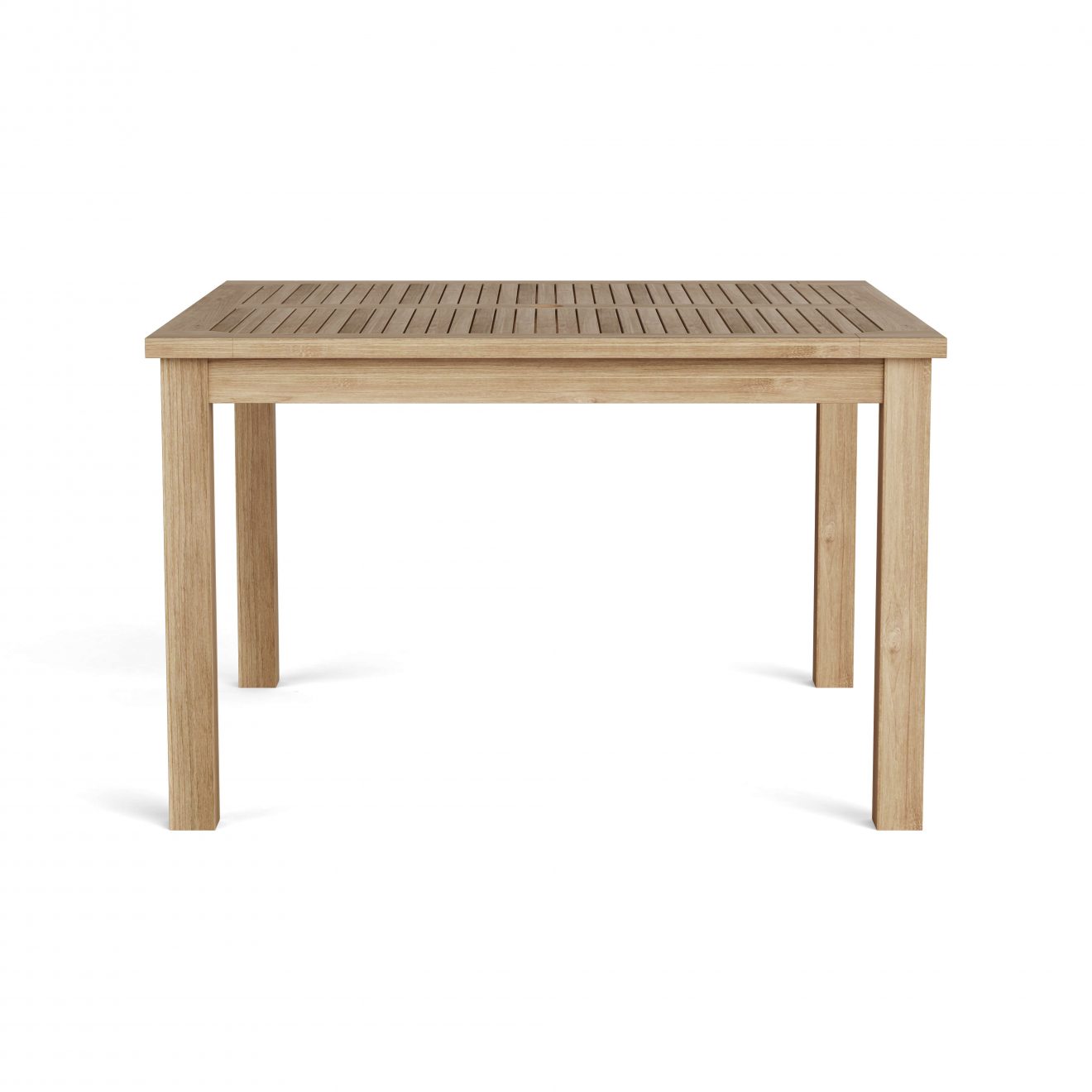 Anderson Teak 47" Windsor Square Small Slat Dining Table - Luxurious Dwelling - Your Luxury Home Product Experts