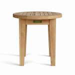 Anderson Teak Brianna 20" Round Side Table - Image 2
