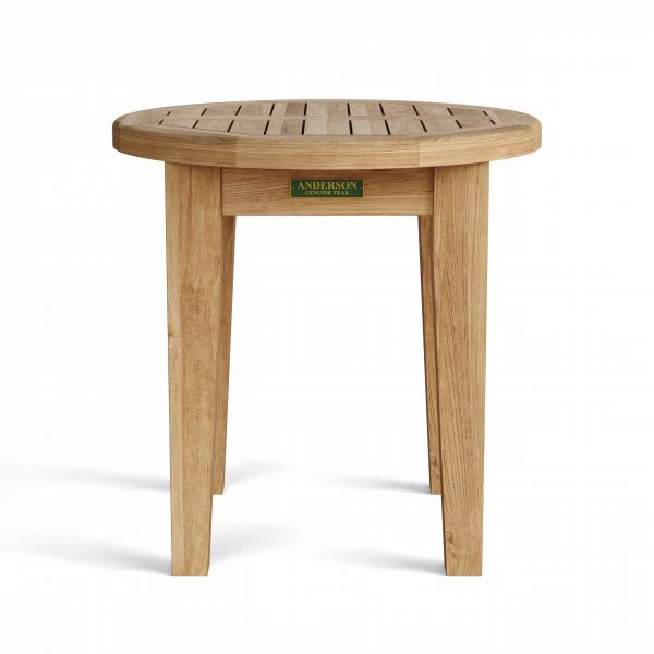 Anderson Teak Brianna 20" Round Side Table - Image 2
